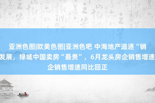 亚洲色图|欧美色图|亚洲色吧 中海地产追逐“销冠”保利发展，绿城中国卖房“最贵”，6月龙头房企销售增速同比回正