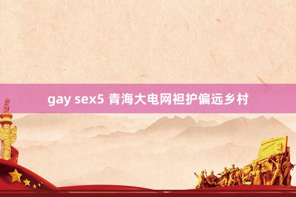 gay sex5 青海大电网袒护偏远乡村