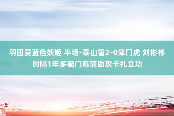 羽田爱蓝色妖姬 半场-泰山暂2-0津门虎 刘彬彬时隔1年多破门陈蒲助攻卡扎立功