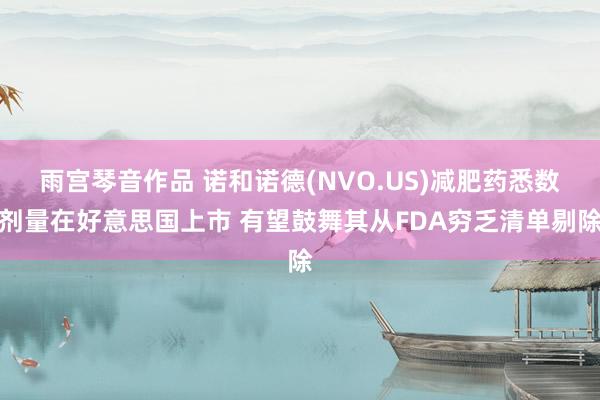 雨宫琴音作品 诺和诺德(NVO.US)减肥药悉数剂量在好意思国上市 有望鼓舞其从FDA穷乏清单剔除