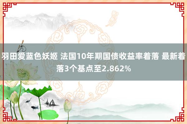 羽田爱蓝色妖姬 法国10年期国债收益率着落 最新着落3个基点至2.862%