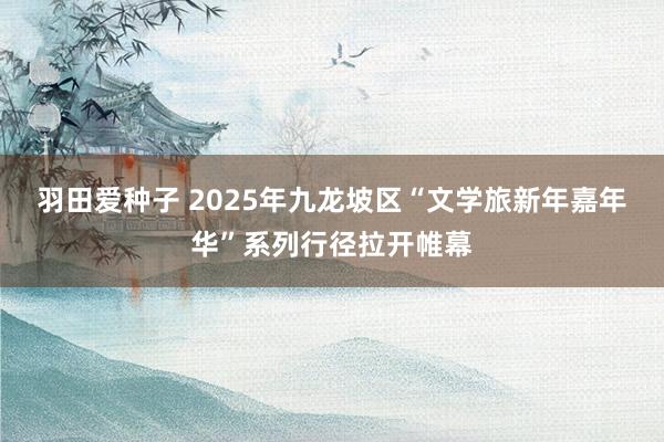 羽田爱种子 2025年九龙坡区“文学旅新年嘉年华”系列行径拉开帷幕