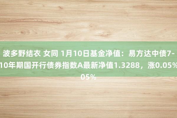 波多野结衣 女同 1月10日基金净值：易方达中债7-10年期国开行债券指数A最新净值1.3288，涨0.05%